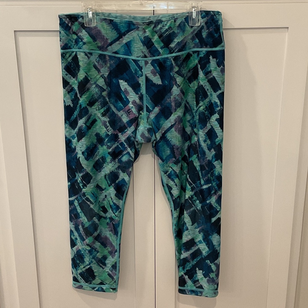Stylish Blue Patterned Leggings